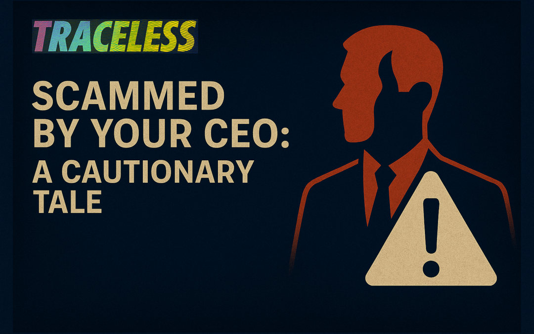Scammed By Your CEO: A Cautionary Tale