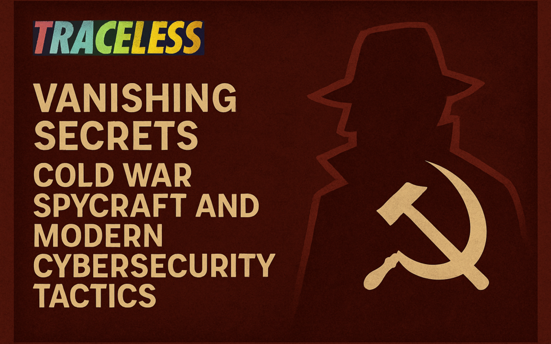 Vanishing Secrets: Cold War Spycraft and modern cybersecurity tactics