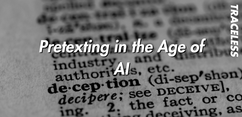 Featured Image for Pretexting in the age of AI article. Photo by Mick Haupt on Unsplash