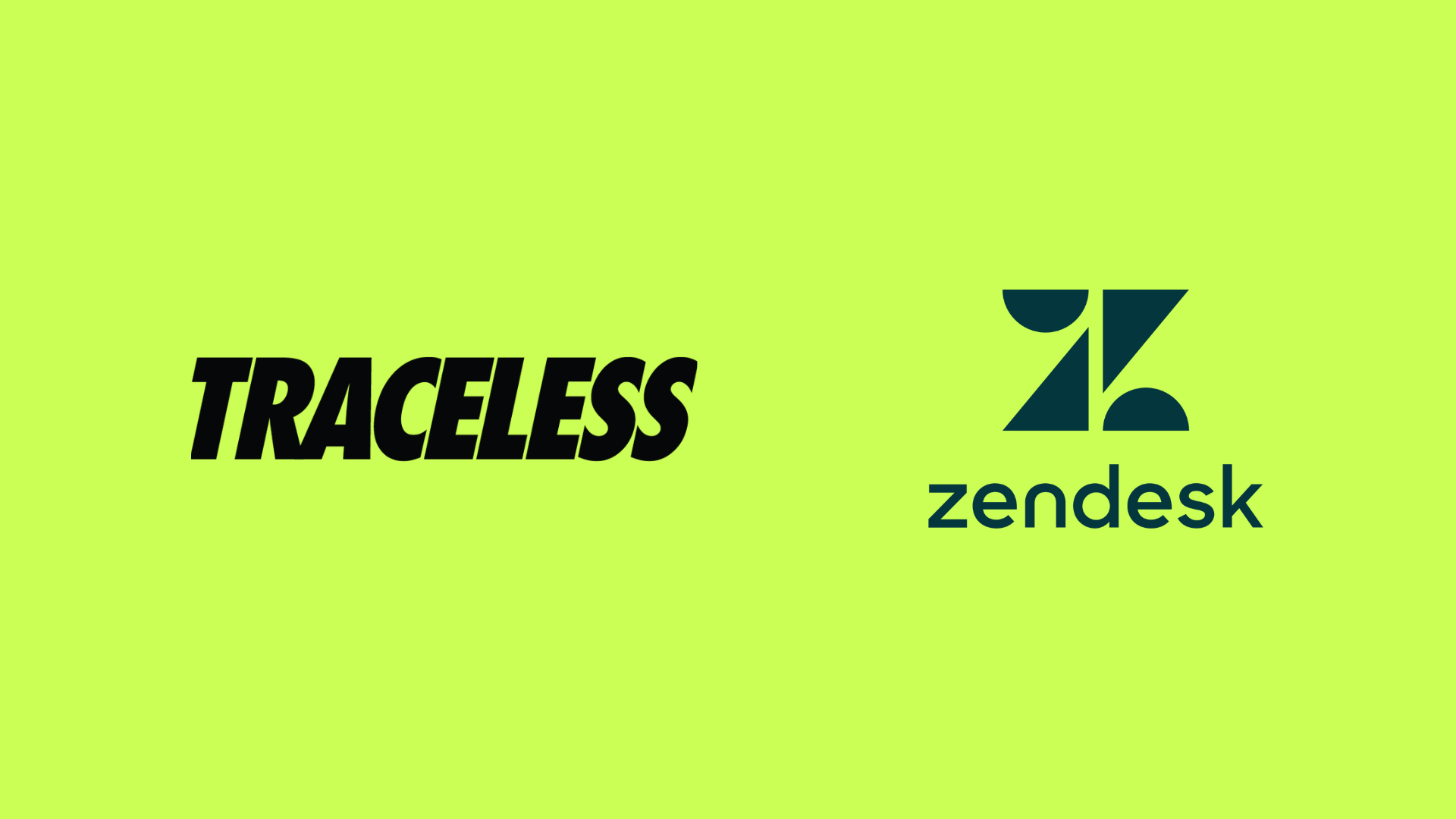 Zendesk and Traceless Demo
