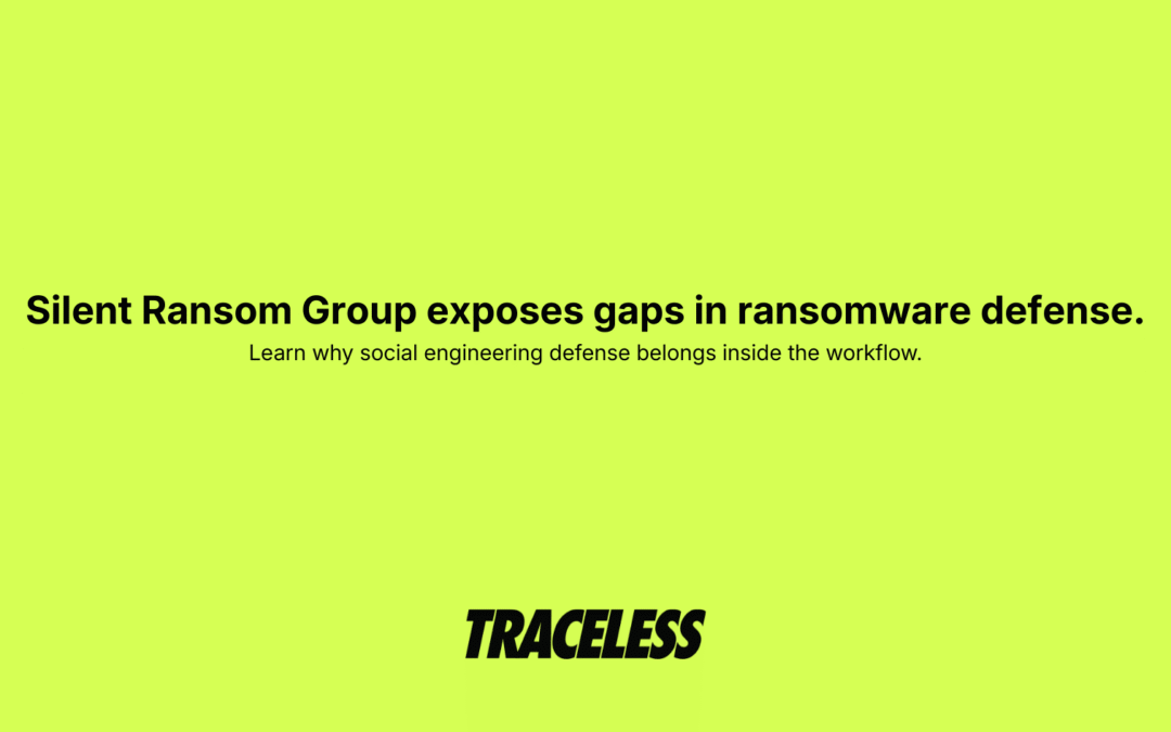 Social Engineering Defense Belongs Inside the Workflow