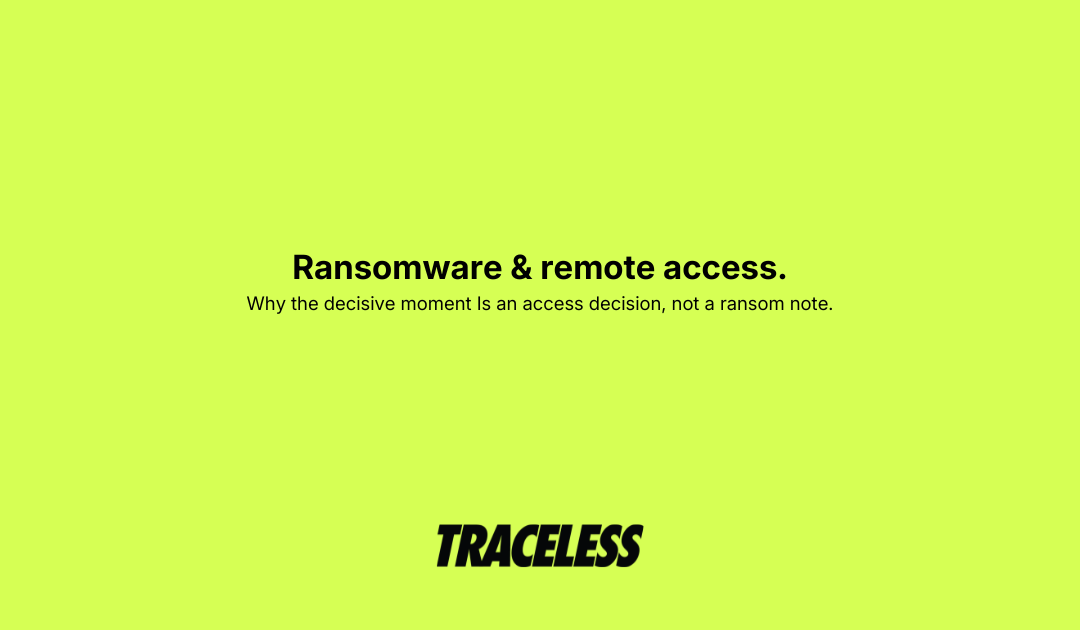Ransomware & Remote Access